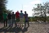 our group on the roof